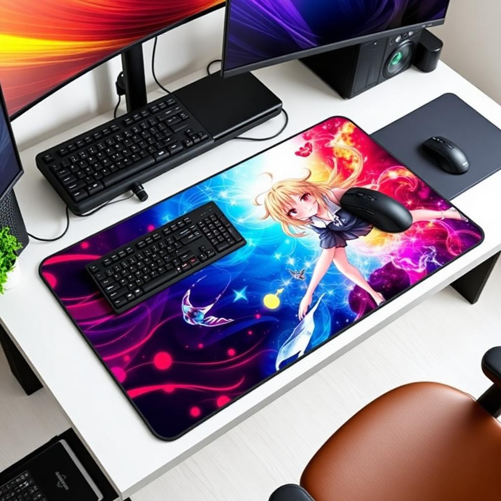 Anime 3D Mouse Pad Work Desktop - SFW / NSFW